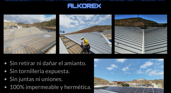 AEDAL da la bienvenida a ALKOREX, especialista en encapsular cubiertas de amianto.
